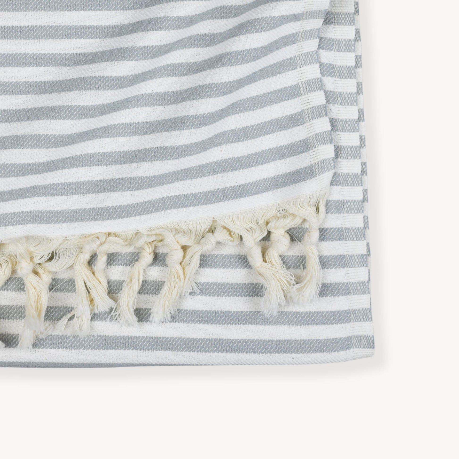 POKOLOKO Striped Picnic Blanket #color_grey