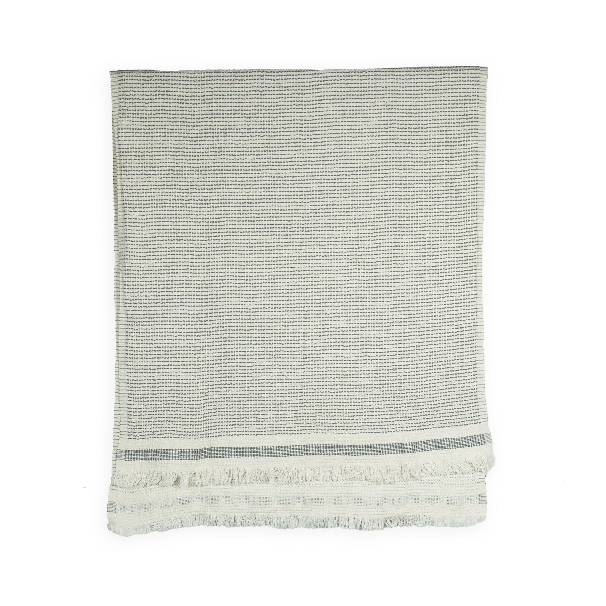 POKOLOKO Richmond Road Waffle Towel #color_waffle-grey