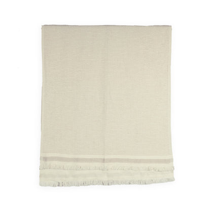 POKOLOKO Richmond Road Waffle Towel #color_waffle-tan