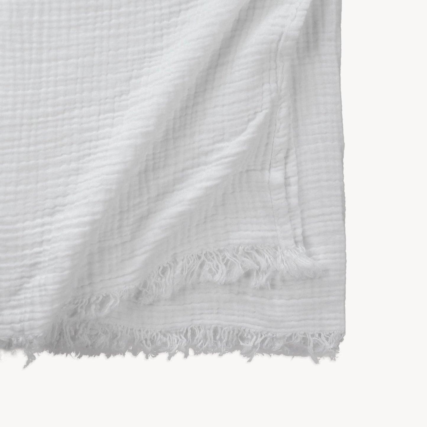 POKOLOKO Crinkle Bed Covers #color_white-crinkle