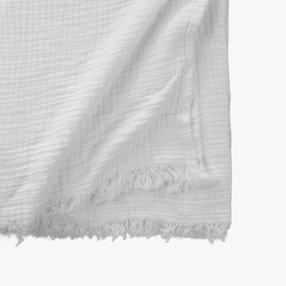 POKOLOKO Crinkle Bed Covers #color_white-crinkle
