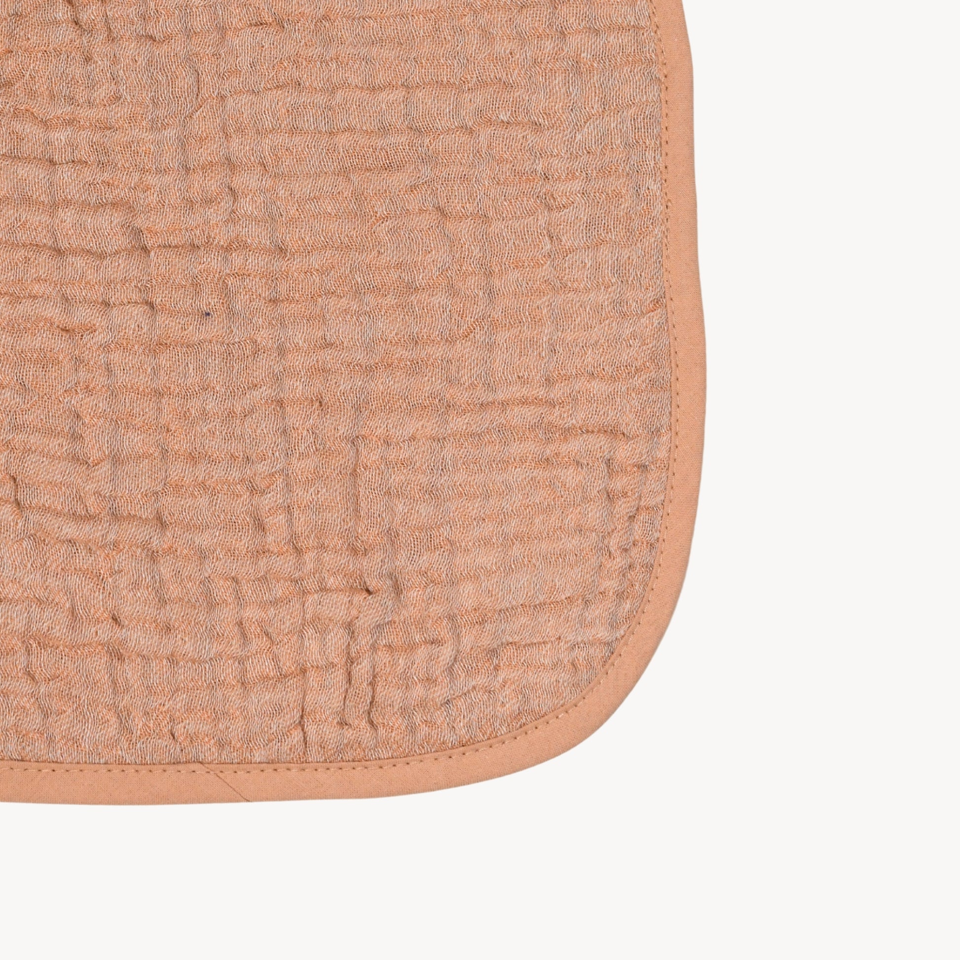POKOLOKO Crinkle Bib #color_apricot