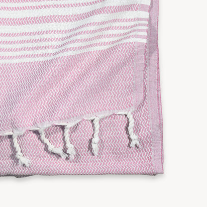 POKOLOKO Hasir Hand Towel #color_velvet-rose-hasir