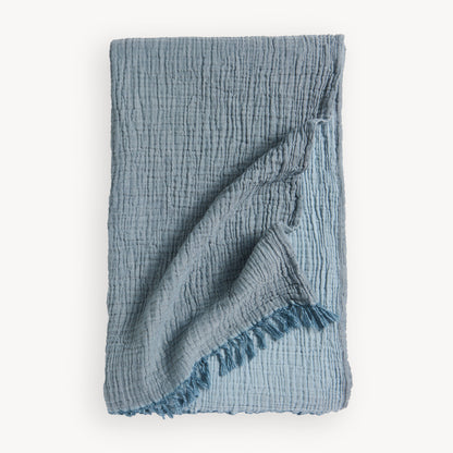 Solid Crinkle Throw #color_dawn-dusk