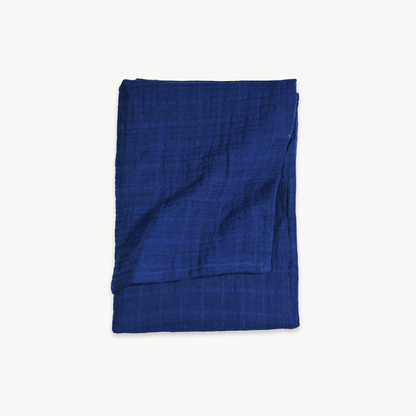 POKOLOKO Solid Muslin Baby Blanket #color_solid-denim