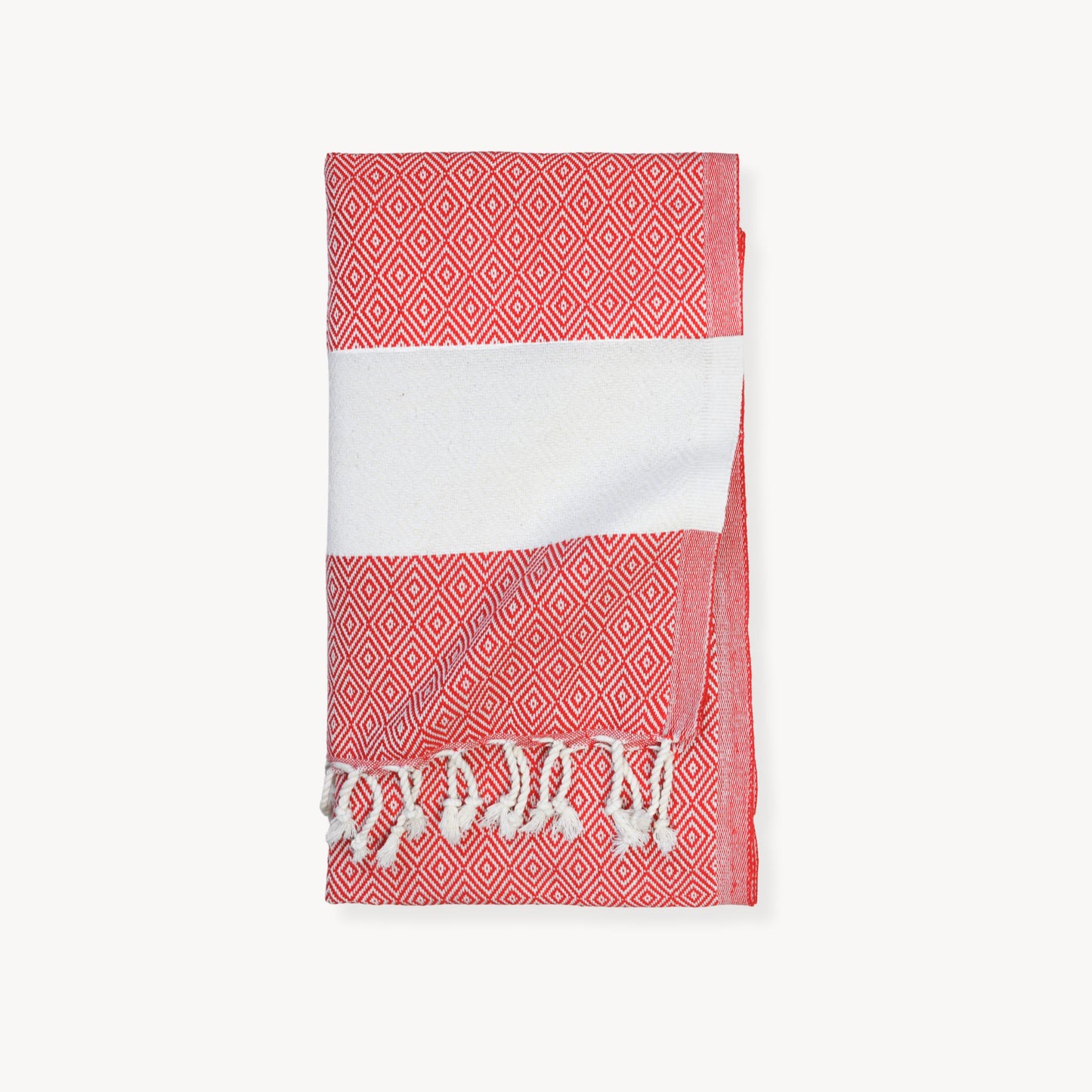 POKOLOKO Diamond Towel #color_red-diamond