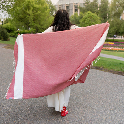 POKOLOKO Diamond Towel #color_red-diamond