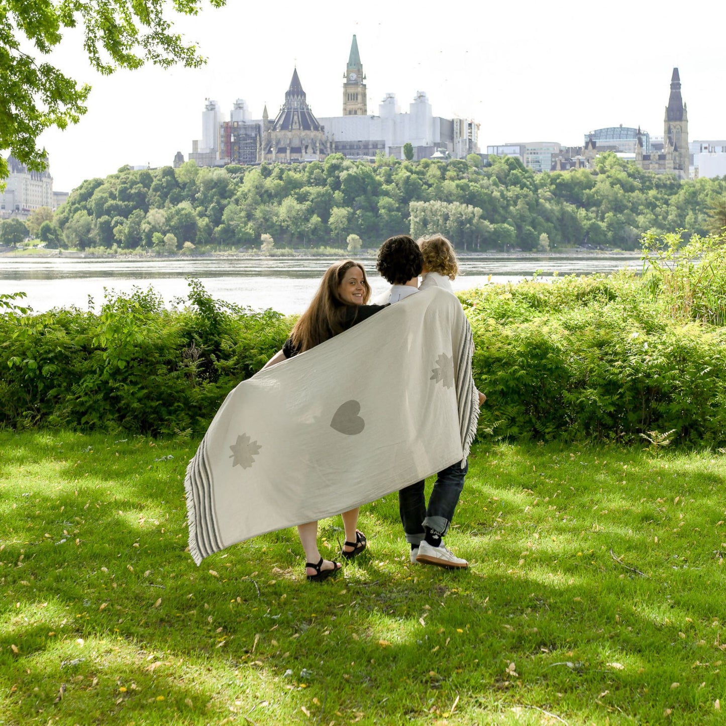 Canadian Heart Towel