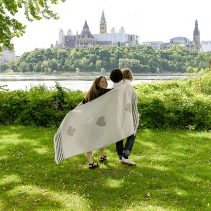 Canadian Heart Towel