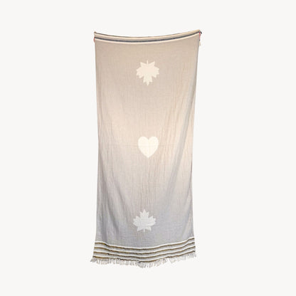 Canadian Heart Towel