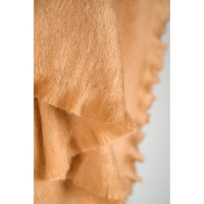 POKOLOKO Solid Alpaca Seamless Scarf #color_craft