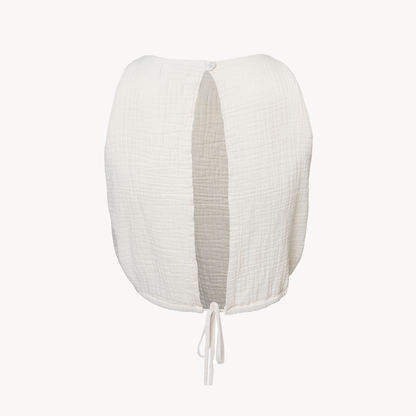 POKOLOKO Crinkle Keyhole Tank #color_crinkle-cream