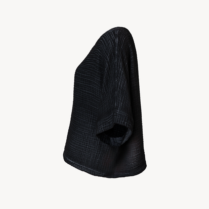 POKOLOKO Crinkle Boat Top #color_crinkle-black