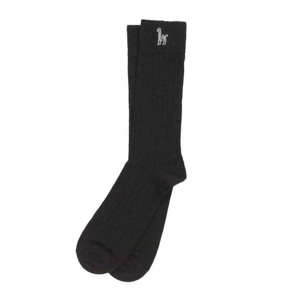 POKOLOKO Everyday Alpaca Socks #color_everyday-black