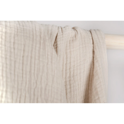 Solid Crinkle Throw