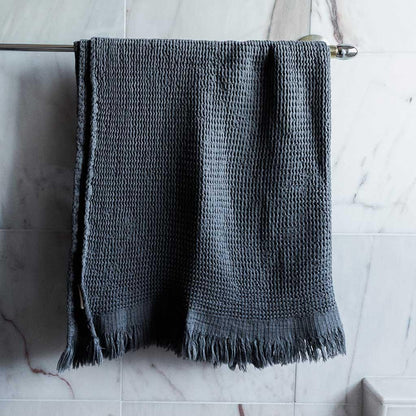 POKOLOKO Wave Towel #color_charcoal-wave-towel