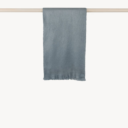 POKOLOKO Solid Alpaca Seamless Scarf #color_fossil
