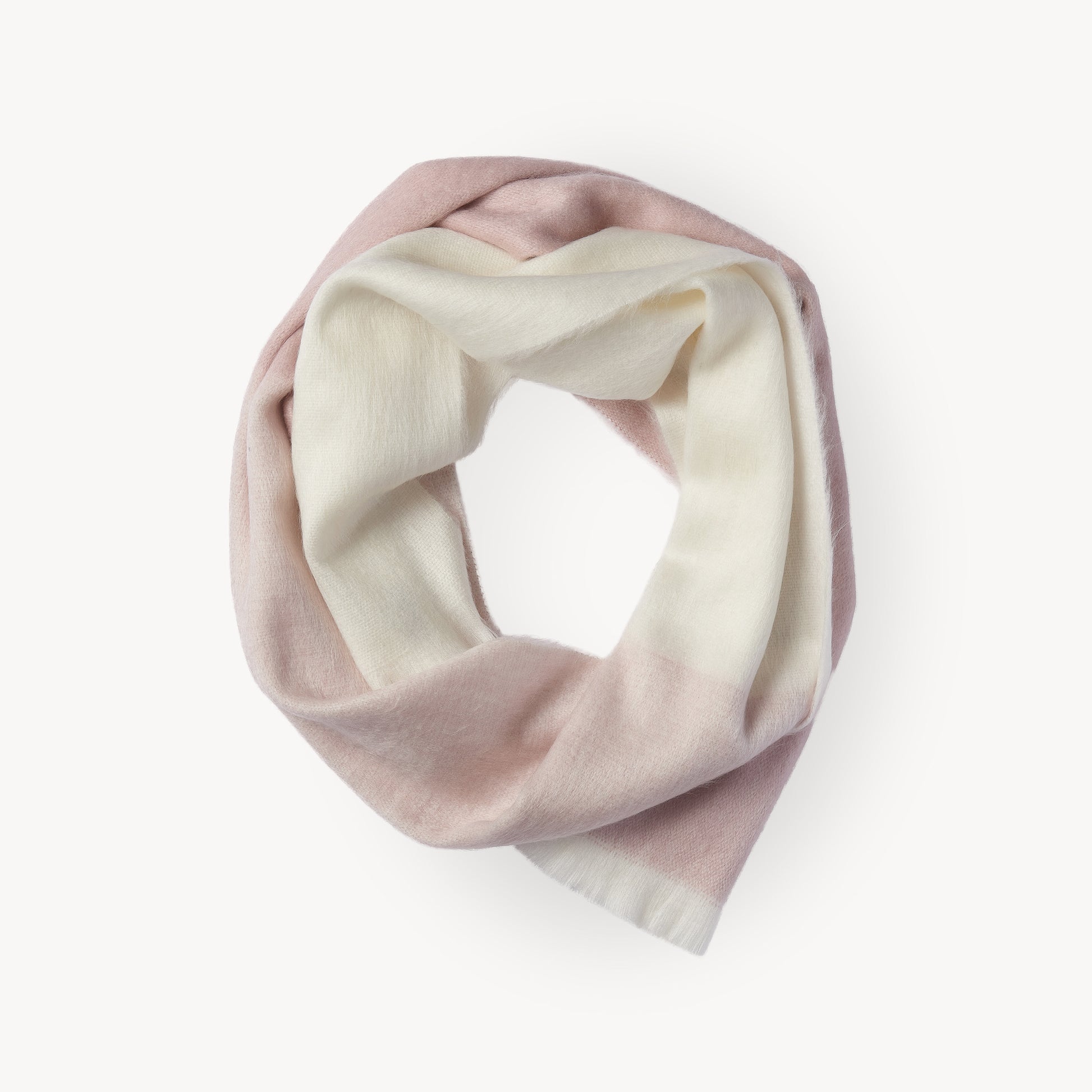 POKOLOKO Alpaca Seamless Ombre Scarf #color_kiss
