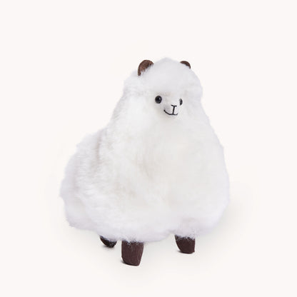 POKOLOKO Alpaca Fur Standing Alpaca #color_white