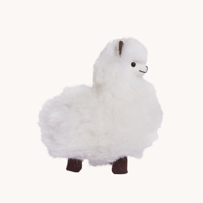 POKOLOKO Alpaca Fur Standing Alpaca #color_white