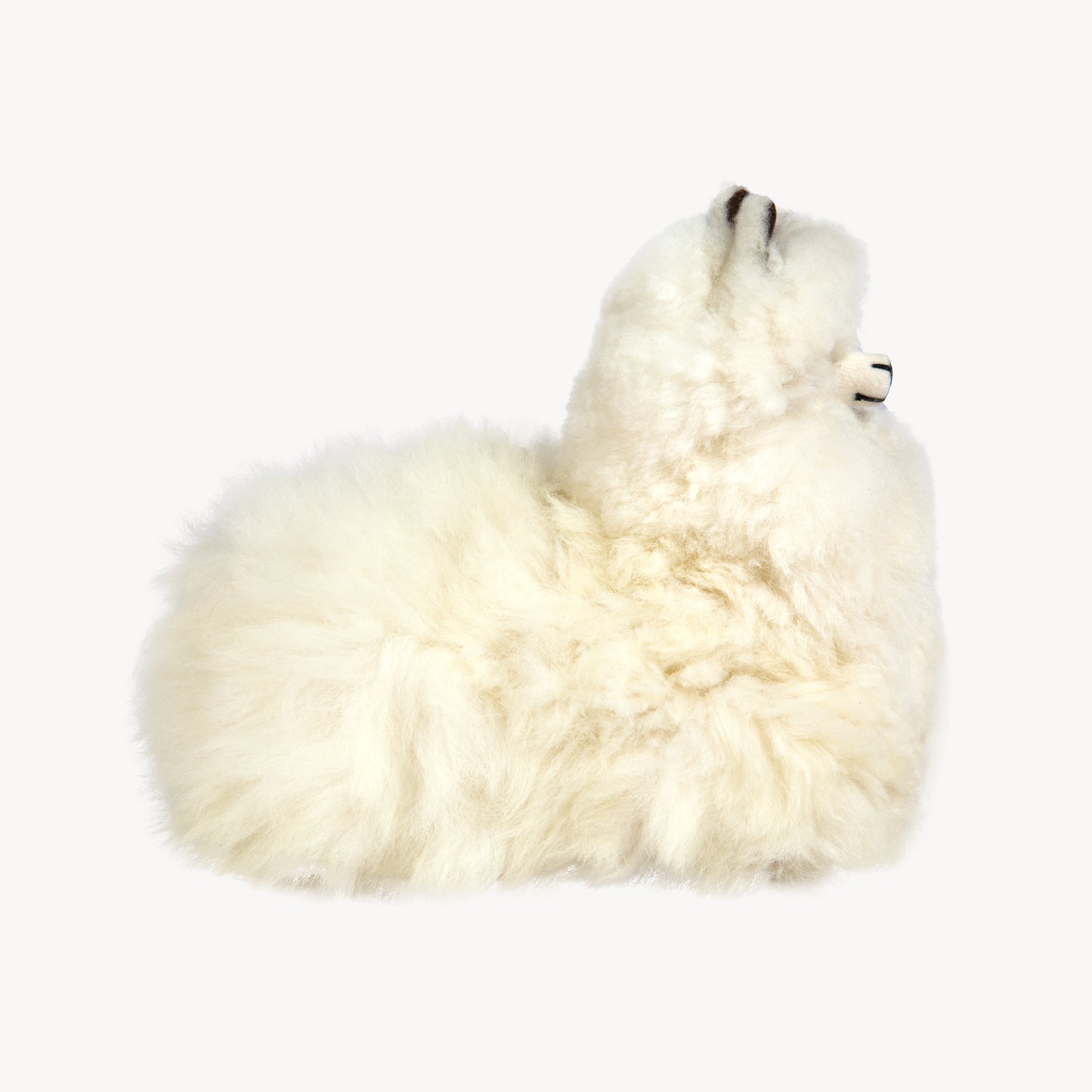 POKOLOKO Alpaca Fur Sitting Alpaca #color_white