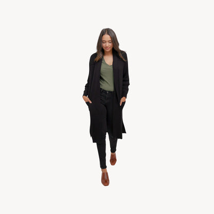 POKOLOKO Long Cartier Alpaca Sweater #color_black-cartier