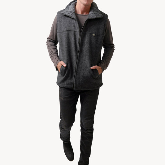 POKOLOKO Armor Alpaca Vest #color_grey
