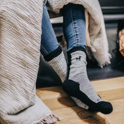 POKOLOKO Hiker Socks #color_black-grey