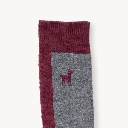 POKOLOKO Hiker Socks #color_beet