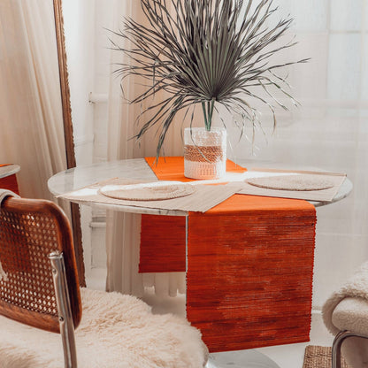 Hyacinth Table Runner #color_orange-hyacinth