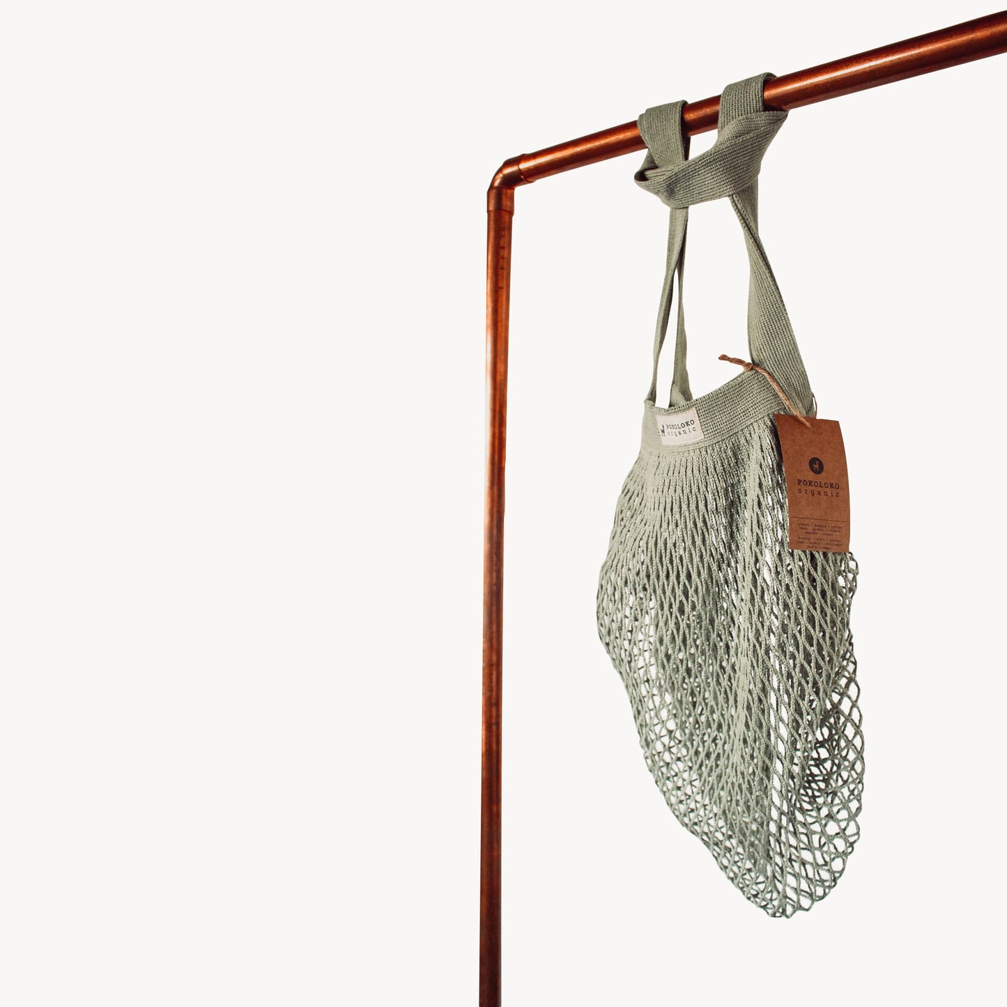 POKOLOKO Organic Net Eco Bag #color_sage-green