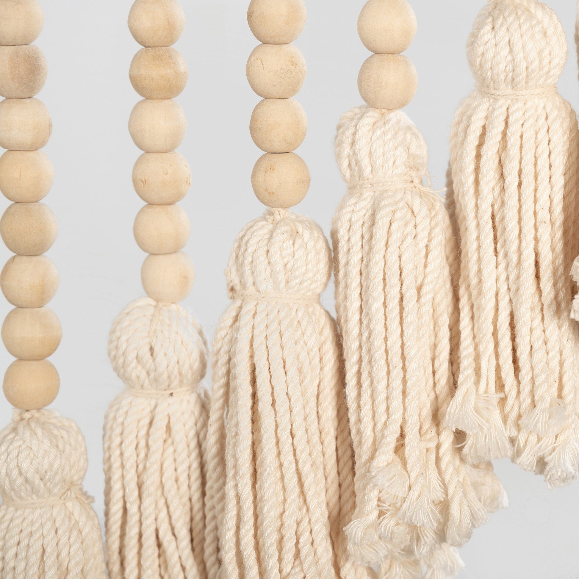 POKOLOKO Beaded Macrame Hanging #color_natural