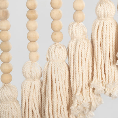 POKOLOKO Beaded Macrame Hanging #color_natural