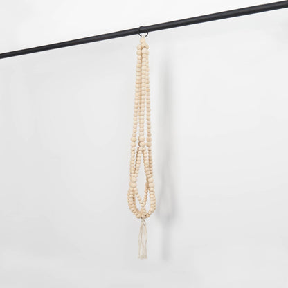 POKOLOKO Wooden Beaded Hanging Pot Holder