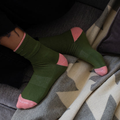 POKOLOKO Heel Toe Socks - Pack of 2 #color_mountain-trails