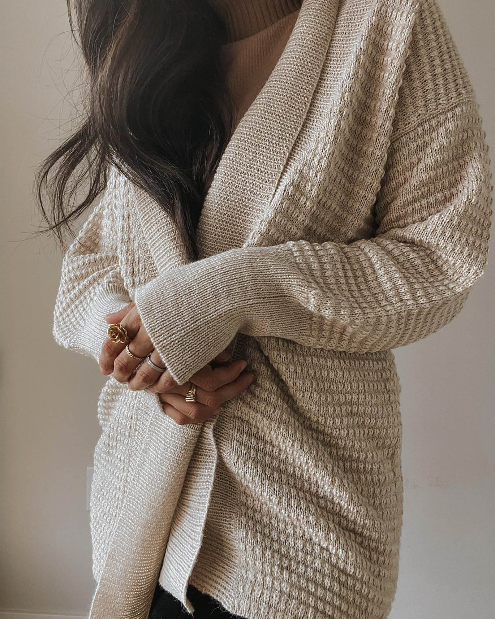 POKOLOKO Pearl Sweater #color_chai-latte-pearl