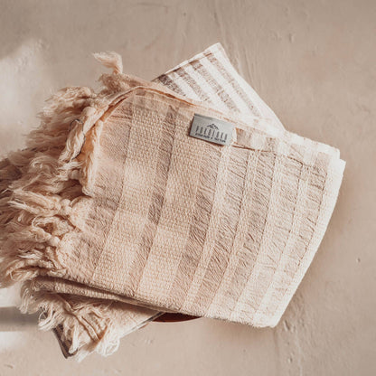 POKOLOKO Shannon Hand Towel #color_shannon-beige
