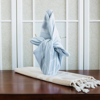 POKOLOKO Sultan Hand Towel #color_azure-sultan