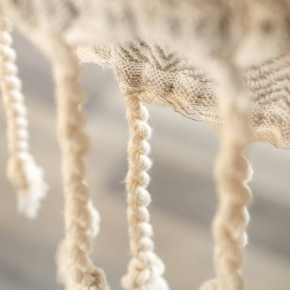 POKOLOKO Sophia Lambswool Throw Blanket #color_oat-sophia