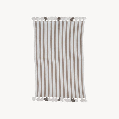 POKOLOKO Striped Bath Mat #color_striped-beige