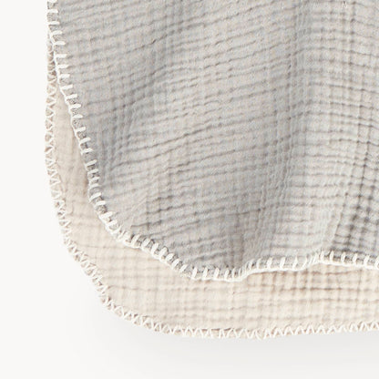 POKOLOKO Crinkle Kids Poncho #color_moss