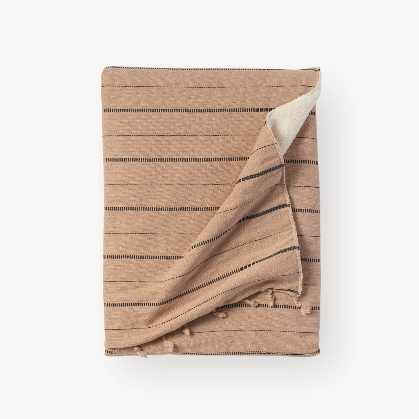 POKOLOKO Irena Fleece-Lined Throw #color_irena-clove
