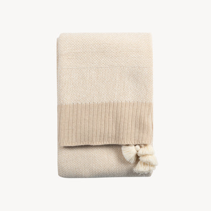 POKOLOKO Catherine Throw #color_catherine-beige
