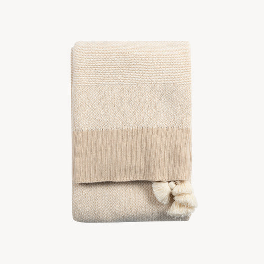 POKOLOKO Catherine Throw #color_catherine-beige