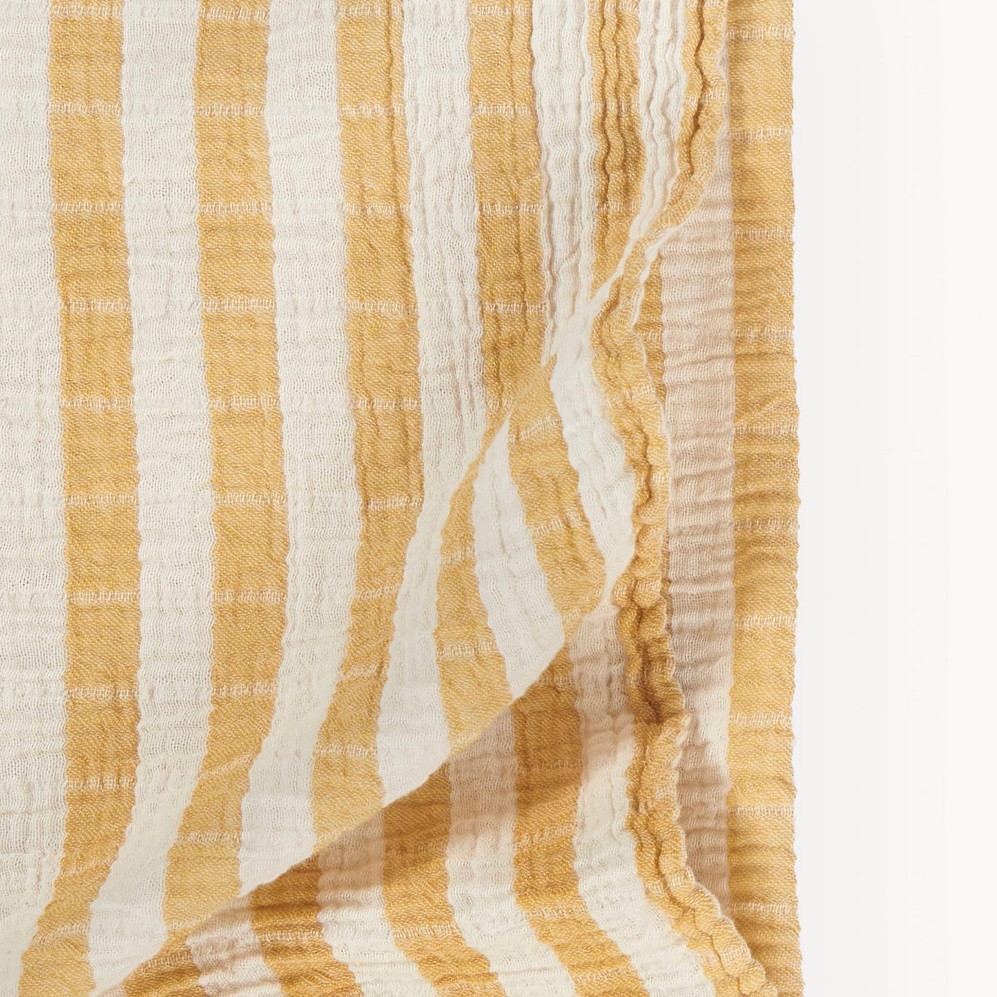 POKOLOKO Sailor Muslin Baby Blanket #color_marigold