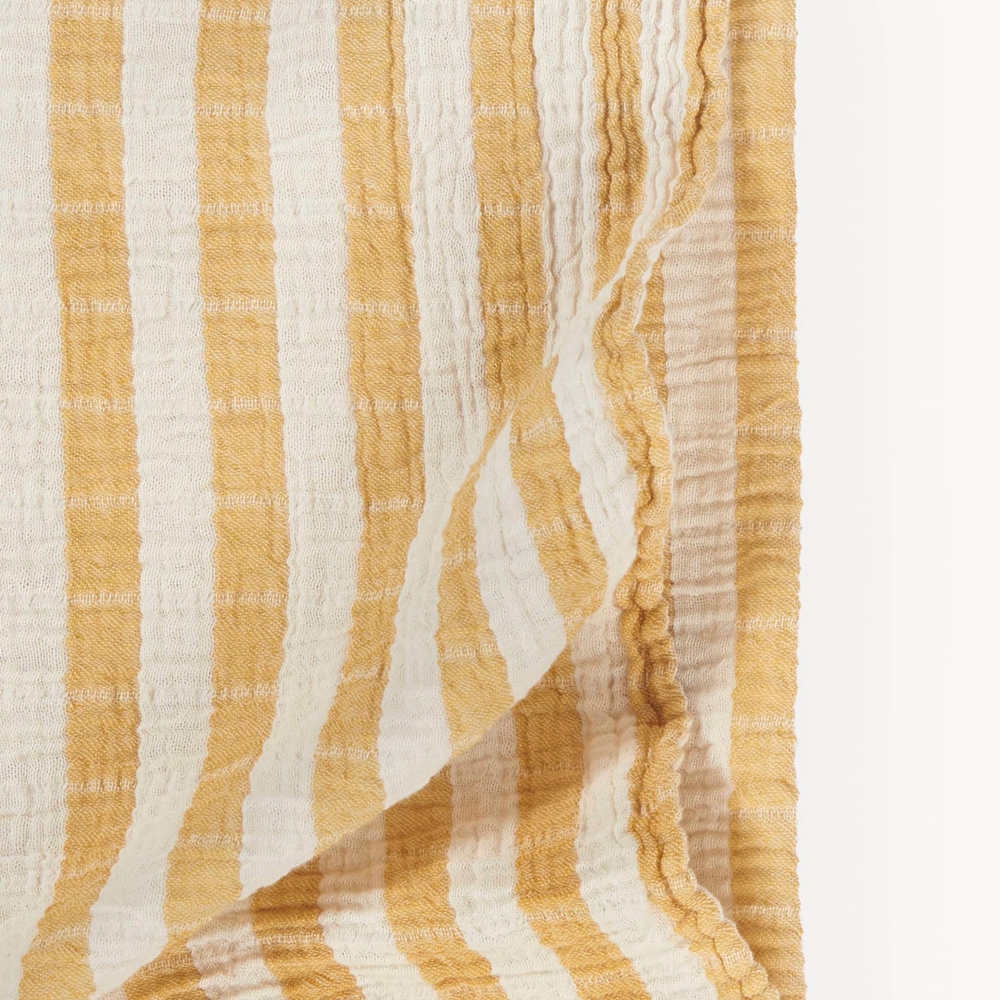 POKOLOKO Sailor Muslin Baby Blanket #color_marigold