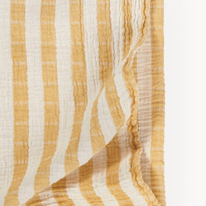 POKOLOKO Sailor Muslin Baby Blanket #color_marigold