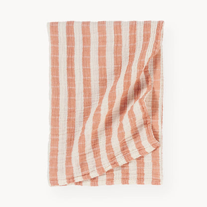 POKOLOKO Sailor Muslin Baby Blanket #color_mandarin