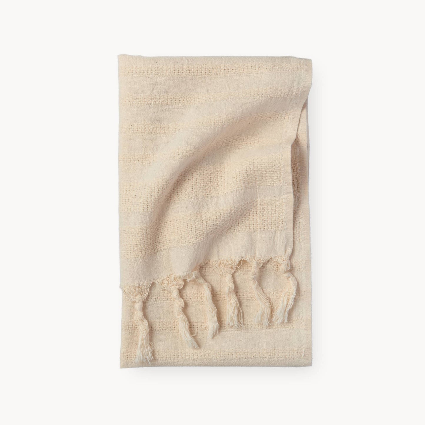 POKOLOKO Shannon Hand Towel #color_shannon-ecru