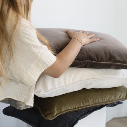 Velvet Pillow Case - 14x24"
